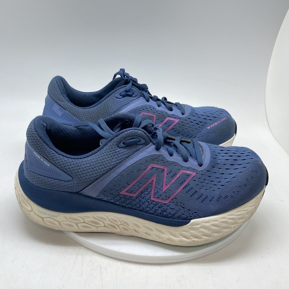 New‎ Balance Sneakers Womens 9.5 2E 1540 V4 W1540NS4 Blue Running Athletic Shoes